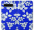 S2244 Hawaiian Hibiscus Blue Pattern Etui Coque Housse pour Samsung Galaxy S10 5G