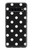 S2299 Black Polka Dots Etui Coque Housse pour Samsung Galaxy S10 5G
