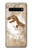 S2372 T-Rex Jurassic Fossil Etui Coque Housse pour Samsung Galaxy S10 5G
