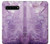 S2690 Amethyst Crystals Graphic Printed Etui Coque Housse pour Samsung Galaxy S10 5G