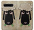 S2826 Cute Cartoon Unsleep Black Sheep Etui Coque Housse pour Samsung Galaxy S10 5G