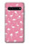 S2858 Pink Flamingo Pattern Etui Coque Housse pour Samsung Galaxy S10 5G