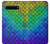 S2930 Mermaid Fish Scale Etui Coque Housse pour Samsung Galaxy S10 5G