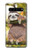 S3138 Cute Baby Sloth Paint Etui Coque Housse pour Samsung Galaxy S10 5G