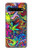 S3255 Colorful Art Pattern Etui Coque Housse pour Samsung Galaxy S10 5G