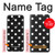 S2299 Noir Pois Etui Coque Housse pour Google Pixel 3a