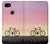 S3252 vélo Coucher de soleil Etui Coque Housse pour Google Pixel 3a