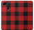 S2931 Rouge Buffle motif de vérification Etui Coque Housse pour Google Pixel 3a XL