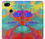 S2942 Peinture Coup de pinceau Etui Coque Housse pour Google Pixel 3a XL