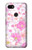 S3036 Flore de fleur rose douce Etui Coque Housse pour Google Pixel 3a XL