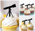 TA0886 Telescope Cupcake Toppers Acrylique De Mariage Joyeux anniversaire pour Gâteau Partie Décoration 10 Pièces