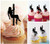 TA0952 Pole Dance Female Cupcake Toppers Acrylique De Mariage Joyeux anniversaire pour Gâteau Partie Décoration 10 Pièces