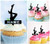 TA0958 Hight talon Jambes sexy femme Cupcake Toppers Acrylique De Mariage Joyeux anniversaire pour Gâteau Partie Décoration 10 Pièces