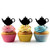 TA0981 Teapot Cupcake Toppers Acrylique De Mariage Joyeux anniversaire pour Gâteau Partie Décoration 10 Pièces
