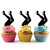 TA0983 Sexy Legs Boots Up High Heel Cupcake Toppers Acrylique De Mariage Joyeux anniversaire pour Gâteau Partie Décoration 10 Pièces