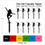 TA1012 Hip Hop Girl Dance Cupcake Toppers Acrylique De Mariage Joyeux anniversaire pour Gâteau Partie Décoration 10 Pièces TA1012 Hip Hop Girl Dance Cupcake Toppers Acrylique De Mariage Joyeux anniversaire pour Gâteau Partie Décoration 10 Pièces