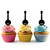 TA1018 Banjo Cupcake Toppers Acrylique De Mariage Joyeux anniversaire pour Gâteau Partie Décoration 10 Pièces