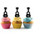 TA1019 Chordophone Cupcake Toppers Acrylique De Mariage Joyeux anniversaire pour Gâteau Partie Décoration 10 Pièces