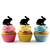 TA1028 Bunny Barn Yard Animal Farm Cupcake Toppers Acrylique De Mariage Joyeux anniversaire pour Gâteau Partie Décoration 10 Pièces