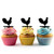 TA1034 Rooster Barn Yard Animal Farm Cupcake Toppers Acrylique De Mariage Joyeux anniversaire pour Gâteau Partie Décoration 10 Pièces