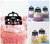 TA1039 Taxi voiture Cupcake Toppers Acrylique De Mariage Joyeux anniversaire pour Gâteau Partie Décoration 10 Pièces
