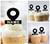TA1045 Vérifiez sociale dans Cupcake Toppers Acrylique De Mariage Joyeux anniversaire pour Gâteau Partie Décoration 10 Pièces