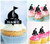 TA1048 Bateau à voile Cupcake Toppers Acrylique De Mariage Joyeux anniversaire pour Gâteau Partie Décoration 10 Pièces
