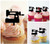 TA1090 Sewing Machine Cupcake Toppers Acrylique De Mariage Joyeux anniversaire pour Gâteau Partie Décoration 10 Pièces