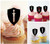 TA1122 Shield Sword Cupcake Toppers Acrylique De Mariage Joyeux anniversaire pour Gâteau Partie Décoration 10 Pièces
