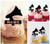 TA1140 mégaphone Cheer Cupcake Toppers Acrylique De Mariage Joyeux anniversaire pour Gâteau Partie Décoration 10 Pièces