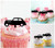 TA1143 Old Car Retro Cupcake Toppers Acrylique De Mariage Joyeux anniversaire pour Gâteau Partie Décoration 10 Pièces