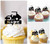 TA1166 Véhicule de construction Cupcake Toppers Acrylique De Mariage Joyeux anniversaire pour Gâteau Partie Décoration 10 Pièces