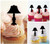 TA1170 Table Lamp Cupcake Toppers Acrylique De Mariage Joyeux anniversaire pour Gâteau Partie Décoration 10 Pièces