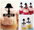 TA1170 Lampe de table Cupcake Toppers Acrylique De Mariage Joyeux anniversaire pour Gâteau Partie Décoration 10 Pièces