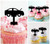 TA1173 Car Lift Auto Service Cupcake Toppers Acrylique De Mariage Joyeux anniversaire pour Gâteau Partie Décoration 10 Pièces