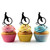 TA1180 Retro Penny Farthing Cupcake Toppers Acrylique De Mariage Joyeux anniversaire pour Gâteau Partie Décoration 10 Pièces