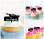 TA1184 Bateau à moteur Cupcake Toppers Acrylique De Mariage Joyeux anniversaire pour Gâteau Partie Décoration 10 Pièces