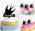 TA1214 Martin Oiseau Hirondelle Cupcake Toppers Acrylique De Mariage Joyeux anniversaire pour Gâteau Partie Décoration 10 Pièces