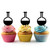 TA1231 Science Volumetric Flask Cupcake Toppers Acrylique De Mariage Joyeux anniversaire pour Gâteau Partie Décoration 10 Pièces
