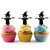 TA1253 Scarecrow Cupcake Toppers Acrylique De Mariage Joyeux anniversaire pour Gâteau Partie Décoration 10 Pièces