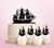 TC0221 Pirate Ship Cake Cupcake Toppers Acrylique De Mariage Joyeux pour Gâteau Partie Décoration 11 Pièces