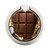 S0270 Chocolate Tasty Graphique Porte-Bague et Pop Up Grip doigt Socket Support