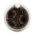 S0553 Snake Skin Graphique Porte-Bague et Pop Up Grip doigt Socket Support