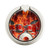 S1431 Skull Drum Fire Rock Graphique Porte-Bague et Pop Up Grip doigt Socket Support