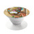 S1702 Tiki Man Toilet Graphique Porte-Bague et Pop Up Grip doigt Socket Support