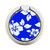 S2244 Hawaiian Hibiscus Blue Pattern Graphique Porte-Bague et Pop Up Grip doigt Socket Support