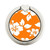 S2245 Hawaiian Hibiscus Orange Pattern Graphique Porte-Bague et Pop Up Grip doigt Socket Support