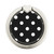 S2299 Black Polka Dots Graphique Porte-Bague et Pop Up Grip doigt Socket Support
