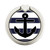 S2758 Anchor Navy Graphique Porte-Bague et Pop Up Grip doigt Socket Support