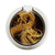 S2804 Chinese Gold Dragon Printed Graphique Porte-Bague et Pop Up Grip doigt Socket Support